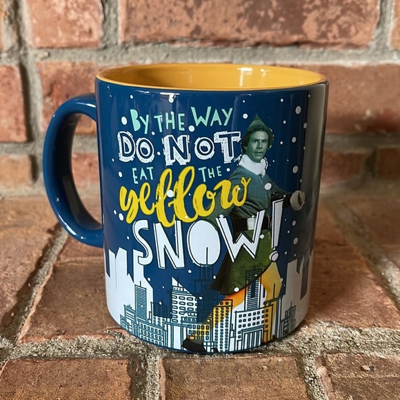 Elf Do not Eat the Yellow Snow Coffee Mug - Picture 3 of 5